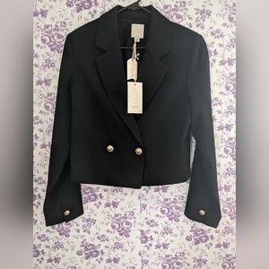 Joie women's black suit jacket size medium